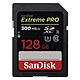 SanDisk Extreme PRO UHS-II U3 128 Go Carte mémoire SDXC UHS-II U3 classe 10 128 Go 300 Mo/s