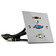 Lindy Plaque Murale HDMI/Jack/VGA/USB