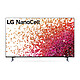 LG 43NANO756PA TV LED 4K UHD de 43" (109 cm) - HDR10/HLG - Wi-Fi/Bluetooth/AirPlay 2 - Asistente de Google/Alexa - Sonido 2.0 20W