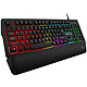 The G-Lab Keyz Palladium (UK) Clavier gaming - Interrupteurs à membrane à faible temps de réponse - Rétroéclairage RGB - Repose-poignets magnétique - QWERTY, Anglais