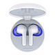 LG HBS-FN6 Bianco True Wireless In-Ear Headphones - IPX4 - Bluetooth 5.0 - Controlli/Microfono - 6 ore di durata della batteria - Custodia per la ricarica/trasporto - UVnano anti-batterico