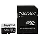 Transcend MicroSDXC 330S 128GB + Adaptador SD Tarjeta de memoria MicroSDXC UHS-I U3 V30 A2 Clase 10 128GB