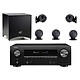 Denon AVR-X1600H DAB Black Cabasse Alcyone 2 Pack 5.1 Black 7.2 Home Cinema Receiver - 80W/Channel - Dolby Atmos/DTS:X - DAB Tuner - 6x HDMI 4K HDR - Wi-Fi/Bluetooth/AirPlay 2 - Multiroom 5.1 Speaker Pack