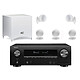 Denon AVR-X1600H DAB Black Cabasse Alcyone 2 Pack 5.1 White 7.2 Home Cinema Receiver - 80W/Channel - Dolby Atmos/DTS:X - DAB Tuner - 6x HDMI 4K HDR - Wi-Fi/Bluetooth/AirPlay 2 - Multiroom 5.1 Speaker Pack