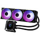 MSI MPG CORELIQUID K360 Liquid Cooler for processor with ARGB lighting and customisable 2.4" LCD screen