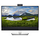 Dell 23.8" LED - C2422HE 1920 x 1080 pixels - 5 ms (greyscale) - 16:9 format - IPS panel - Pivot - HDMI/DisplayPort/USB-C - USB 3.0 Hub - Webcam - Black/Silver