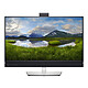 Dell 27" LED - C2722DE 2560 x 1440 pixels - 5 ms (greyscale) - 16/9 format - IPS panel - Pivot - HDMI/DisplayPort/USB-C - USB 3.0 Hub - Webcam - Black/Silver
