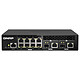 QNAP QSW-M2108R-2C Conmutador web gestionable de 8 puertos de 2,5 GbE + 2 puertos combo 10GbE/SFP+