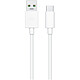 OPPO Câble VOOC USB-A vers USB-C Blanc (1 m) Câble VOOC USB-A vers USB-C Blanc (1 mètre)