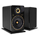 Elipson Prestige Facet 8B Black/Gold Anniversary Edition Audiophile library speaker in limited edition (pair)