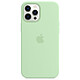 Apple Silicone Case with MagSafe Pistachio Apple iPhone 12 Pro Max Silicone Case with MagSafe for Apple iPhone 12 Pro Max