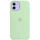 Apple Silicone Case with MagSafe Pistachio Apple iPhone 12 / 12 Pro Silicone Case with MagSafe for Apple iPhone 12 / 12 Pro