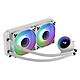 Aerocool Mirage L240 (White) All-in-one 240 mm watercooling kit for processor with ARGB backlight