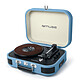 Muse MT-201 BTB 3 speed record player (33, 45, 78 rpm) - Bluetooth 4.0 - Integrated speakers - USB port - RCA/AUX - Headphone output