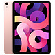 Apple iPad Air (2020) Wi-Fi + Cellular 64 Go Rose Or Tablette Internet 4G-LTE Advanced - Apple A14 Bionic 64 bits - eMMC 64 Go - Écran 10.9" LED tactile - Wi-Fi AX/Bluetooth 5.0 - Webcam - USB-C - iPadOS 14