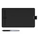 Huion Inspiroy Ink H320M Noir Tablette graphique à stylet avec fonction tactile LCD - 11 touches programmables - 5080 lpi - 8192 niveaux de pression (PC / MAC / Android)