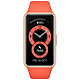 Huawei Band 6 Orange Bracelet connecté - étanche 50m - écran couleur AMOLED de 1.47" - résolution 194 x 368 pixels - Bluetooth 5.0 - 180 mAh - iOS/Android