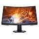 Dell 23.8" LED - S2422HG 1920 x 1080 píxeles - 1 ms (MPRT) - Formato 16:9 - Panel VA curvo - 165 Hz - AMD FreeSync - HDMI/Puerto de pantalla - Altura ajustable - Negro
