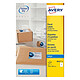 Avery Shipping Labels 199.6 x 289.1 mm, White, Inkjet 25 labels / 25 mailing sheets 199.6 x 289.1 mm, White, Inkjet