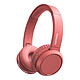 Philips H4205 Rosso Cuffie on-ear senza fili - Bluetooth 5.0 - Controlli/microfono - Durata della batteria 29 ore - Design pieghevole