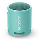 Sony SRS-XB13 Turquoise Enceinte sans fil nomade mono - Bluetooth 4.2 - Autonomie 16h - USB-C - Micro intégré - Etanche IP67