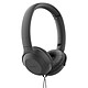 Philips UH201 Black Wired over-ear headphones - Remote control - Microphone - Foldable design