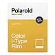 Polaroid Color i-Type Film 8 films instantanés couleur pour appareil photo Polaroid i-Type