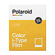 Polaroid Color i-Type Film Double Pack 2 x 8 films instantanés couleur pour appareil photo Polaroid i-Type