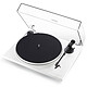 Triangle White Vinyl Turntable 2-speed belt driven turntable (33-45 rpm)