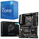 Kit Upgrade PC Core i5 MSI Z590-A PRO Carte mère Socket 1200 Intel Z590 Express + CPU Intel Core i5-11600 (2.8 GHz / 4.8 GHz)