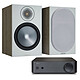 NAD AMP1 + Monitor Audio Bronze 100 Urban Grey 2 x 40W Stereo Amplifier - 32 bit DAC - Bluetooth - Chromecast - Phono In + 100W Bookshelf Speaker (pair)