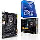 Kit Upgrade PC Core i9K ASUS TUF GAMING Z490-PLUS (WI-FI) Carte mère Socket 1200 Intel Z490 Express + CPU Intel Core i9-10900K (3.7 GHz / 5.3 GHz)