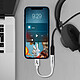 Acquista Adattatore Audio Akashi da USB-C a Jack 3.5mm Bianco