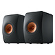KEF LS50 Meta Black Carbon Bass Reflex 100W passive bookshelf speaker with MAT technology (pair)