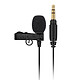 RODE Lavalier GO Negro Micrófono de solapa omnidireccional con cable de kevlar de 1,2 m (toma TRS de 3,5 mm)