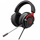 AOC GH300 Gamer headset - closed-back circum-aural - 7.1 surround sound - omnidirectional microphone - USB - RGB backlight - PC compatible