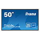 iiyama 49.5" LED - ProLite LH5042UHS-B3 3840 x 2160 pixels 16:9 - IPS - 4000:1 - 500 cd/m² - 8 ms - Android OS - HDMI/DP/VGA/DVI - Ethernet - Haut-parleurs intégrés - 18/7 - Noir