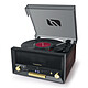 Muse MT-112 W Micro-chaîne 20 Watts - Lecteur CD - FM - Platine vinyle 3 vitesses - Bluetooth 2.1 - USB/AUX