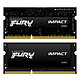 Nota Kingston FURY Impact SO-DIMM 16 GB (2 x 8 GB) DDR3 1600 MHz CL9
