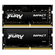 Avis Kingston FURY Impact SO-DIMM 64 Go (2 x 32 Go) DDR4 3200 MHz CL20