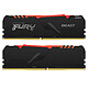 Opiniones sobre Kingston FURY Beast RGB 32GB (2 x 16GB) DDR4 3200 MHz CL16