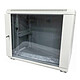 Dexlan WM-60 Double section 19" 15U depth 450+100 mm - payload 60 kg - colour grey 15U double section enclosure with 100 mm offset - dimensions 600 x 450+100 x 775 mm - load capacity 60 kg - black - delivered assembled