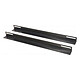 Dexlan Set of 2 fixed load carriers 550 mm - Black Set of 2 x 550mm fixed load supports for 800mm deep cabinets - Black