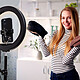 BIGBEN Vlogging Kit Tripod 1.6 M + LED Light XL pas cher