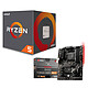Kit de actualización de PC AMD Ryzen 5 1600 AF MSI B450 TOMAHAWK MAX II Placa base Socket AM4 AMD B450 + AMD Ryzen 5 1600 AF Wraith Stealth Edition (3,2 GHz / 3,6 Ghz)