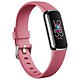 Fitbit Luxury Orchid/Steel Electronic coach - waterproof - AMOLED backlit screen - continuous monitoring of heart rate and daily activities - 5 days battery life - Bluetooth LE - Android/iOS - Size S and L