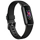 Fitbit Luxe Black Electronic coach - waterproof - AMOLED backlit screen - continuous monitoring of heart rate and daily activities - 5 days battery life - Bluetooth LE - Android/iOS - Size S and L