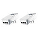 devolo Magic 2 LAN Triple x2 Lot de 2 adaptateurs CPL 2400 Mbps avec 3 ports Gigabit Ethernet
