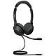 Jabra Evolve2 30 USB-C CPU Stereo Black Professional Stereo Wired Headset - USB-C - UC Certified