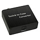 XtremPro Convertisseur Toslink/Coaxial Convertisseur audio numérique Toslink/Coaxial